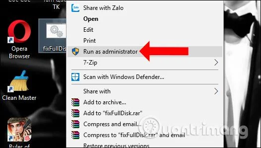 Hoe u een BAT-bestand maakt om de volledige schijffout van Windows 10 op te lossen