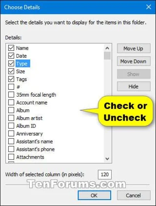 Bagaimana untuk menukar Kumpulan dengan melihat folder dalam Windows 10