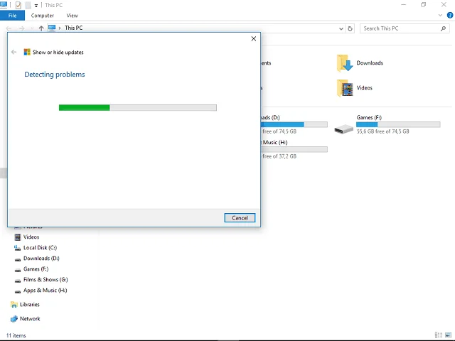 Helah untuk menghalang Windows daripada mengemas kini pemacu tertentu secara automatik