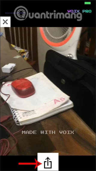Bagaimana untuk merakam video karaoke dengan Voix pada iPhone