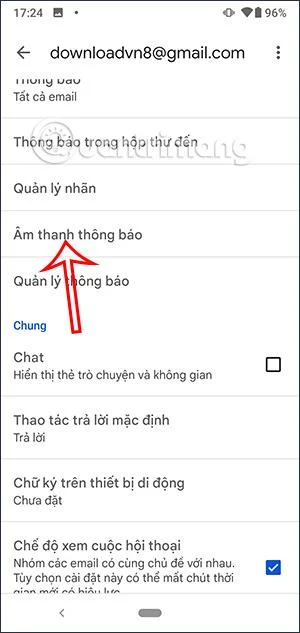 Bagaimana untuk menyesuaikan pemberitahuan Gmail untuk Android