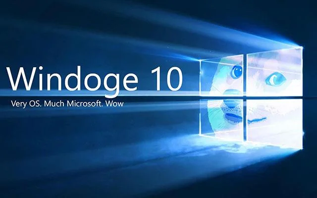 Doge Windows duvar kağıdı, Doge Windows 11 meme, Doge duvar kağıdı