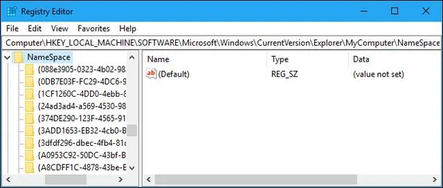Windows 10でこのPCから「3Dオブジェクト」を削除する方法