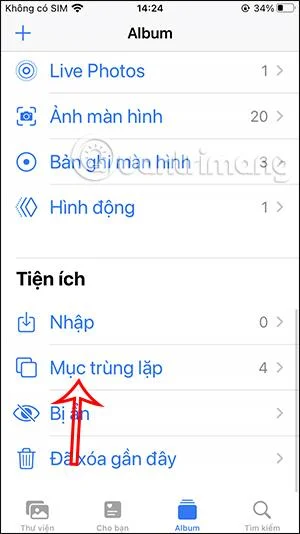 İPhone'da yinelenen fotoğraf ve videolar nasıl silinir