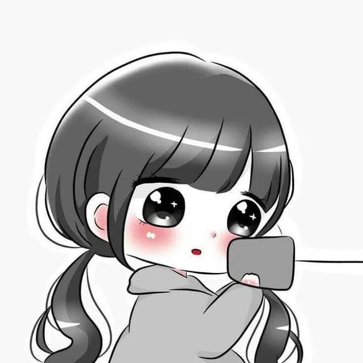 Awatar Chibi, uroczy awatar, piękny awatar Chibi