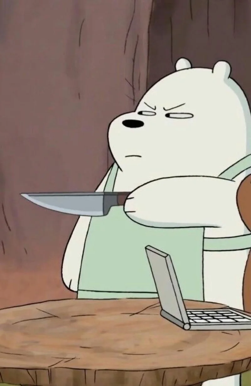Kertas dinding We Bare Bear, foto We Bare Bear