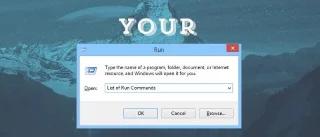 Ringkasan 20 arahan Run biasa pada sistem pengendalian Windows
