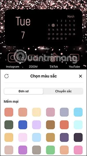 Cara menggunakan Themify untuk mencipta tema iPhone artistik