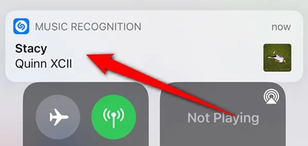 iPhoneのコントロールセンターにShazamボタンを追加する方法