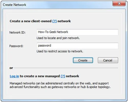 LogMeIn Hamachi をインストールして使用し、どこからでもコンピューターにアクセスするための手順