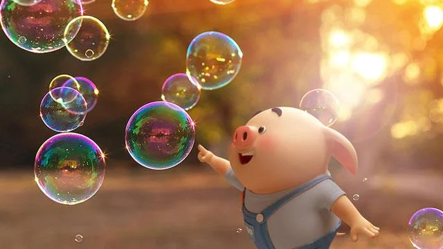 Koleksi kertas dinding babi comel untuk telefon dan komputer