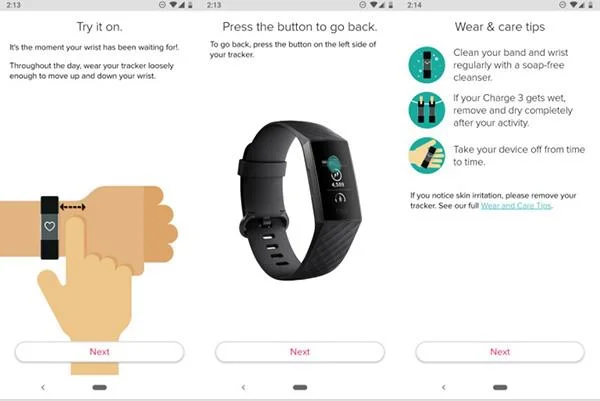Cara menyediakan jam tangan Fitbit Charge 3 pada Android