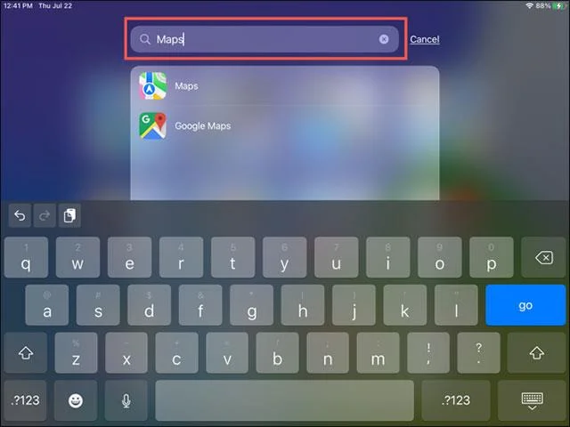 Cara menggunakan Pustaka Apl pada iPad