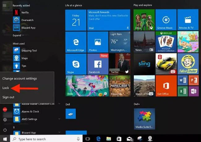 10 cara untuk mengunci komputer Windows anda dengan pantas
