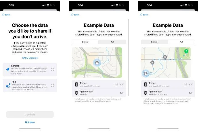 iPhone'daki Mesajlar uygulamasında Check-in özelliği nasıl kullanılır?