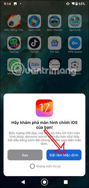 Instructions pour découvrir iOS 17 sur les téléphones Android