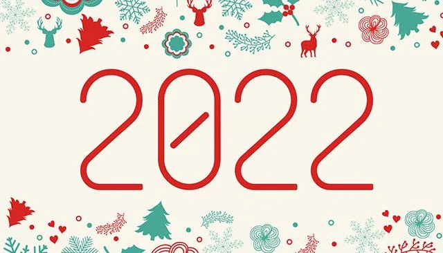 Kertas dinding tahun baru 2022 untuk komputer, selamat tahun baru 2022 foto komputer riba