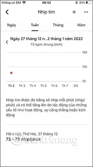 Cara menggunakan Google Fit untuk mengukur kadar denyutan jantung dan kadar pernafasan pada iPhone