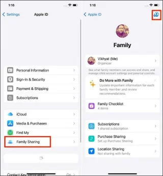 Arahan untuk membuat akaun Apple ID untuk kanak-kanak