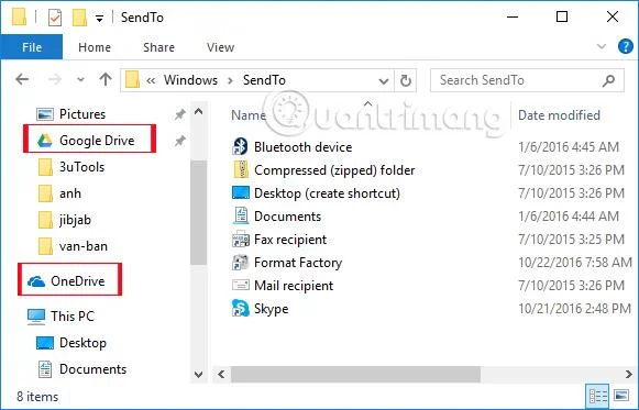 Bagaimana untuk menambah ikon awan pada menu klik kanan Windows 10