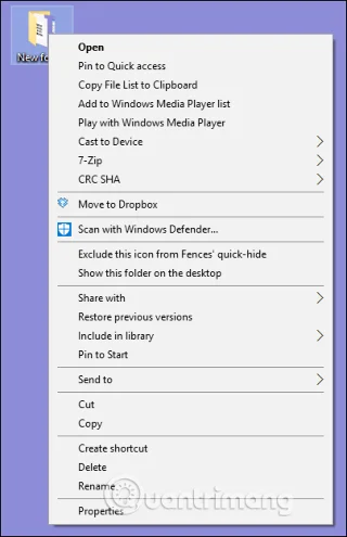 Windows içerik menüsündeki seçenekler nasıl kaldırılır