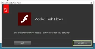 Windows 10da Adobe Flash nasıl tamamen kaldırılır