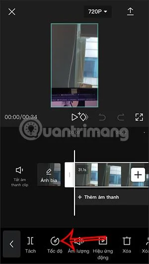 Bagaimana untuk melaraskan kelajuan untuk video iPhone
