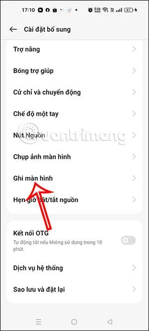 Bagaimana untuk melaraskan kualiti rakaman skrin telefon OPPO