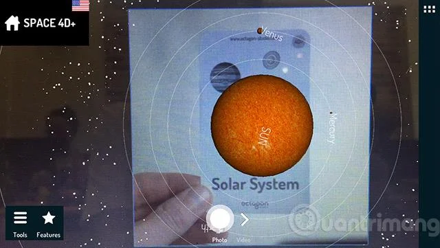 Cara menggunakan Space 4D+ untuk memerhati alam semesta dan foto alam semesta 4D
