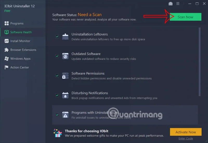Windows'taki yazılımı tamamen kaldırmak için IObit Uninstaller nasıl kullanılır?