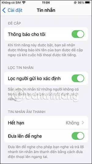 İPhone'da spam mesajları nasıl filtrelenir