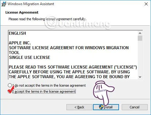 Bagaimana untuk memindahkan data dengan cepat dari Windows ke Mac OS X