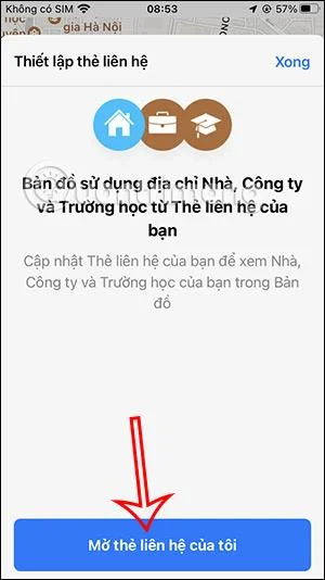 Cara menambah alamat Rumah pada Peta Apple