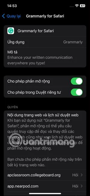 Cara menggunakan utiliti mod inkognito pada Safari