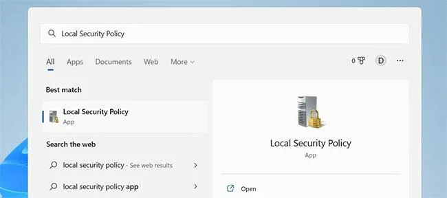 如何在 Windows 11 中開啟本機安全性原則