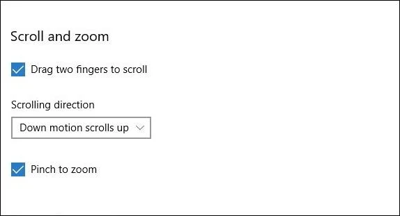 So passen Sie das Touchpad unter Windows 10 Creators Update an
