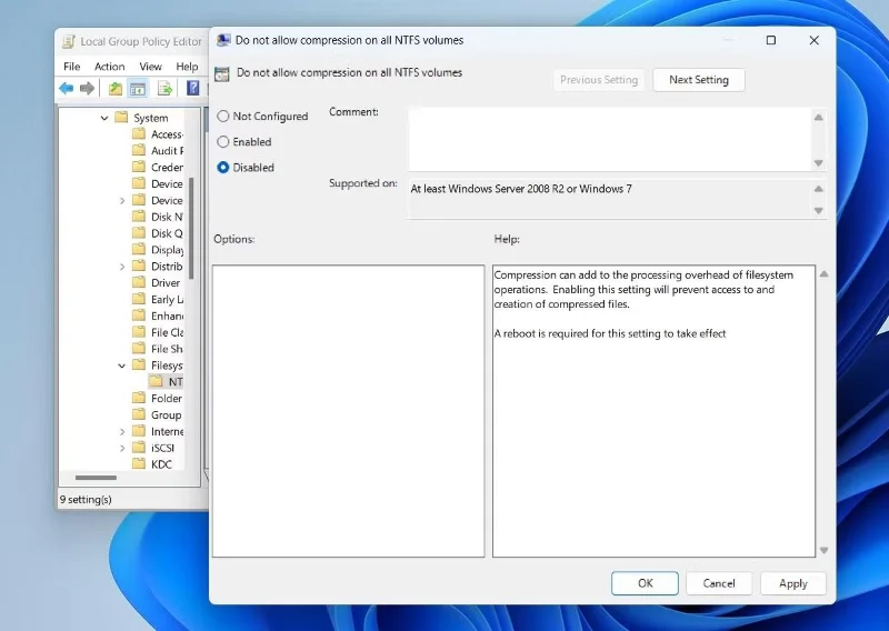 Come abilitare o disabilitare la crittografia dei file NTFS in Windows