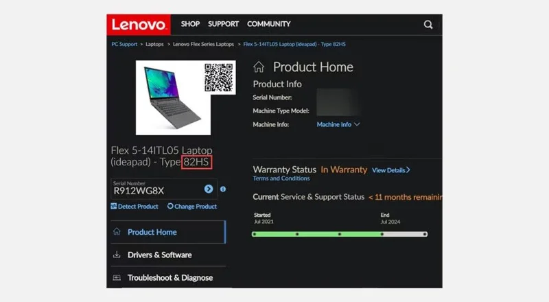 Windows dizüstü bilgisayar modeli nasıl bulunur?