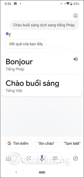Cara menterjemah suara pada Google Assistant