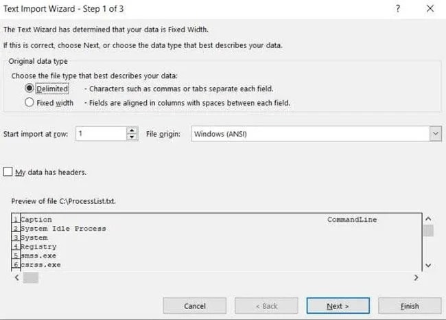 Bagaimana untuk menyimpan senarai proses yang sedang berjalan ke fail dalam Windows