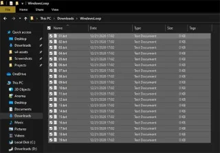 Windows 10da birden fazla dosya nasıl seçilir
