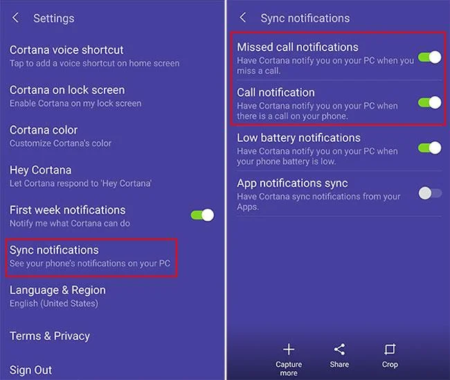 Comment recevoir des notifications d'appels entrants d'Android sur Windows 10