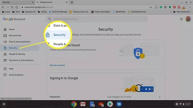 Wachtwoord wijzigen op Chromebook