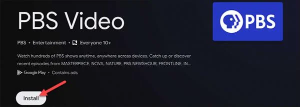Cara memasang apl dan permainan pada Google TV