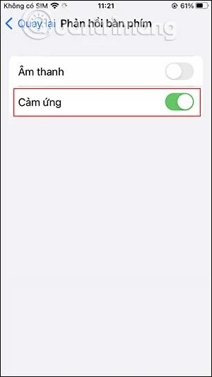 Bagaimana untuk menetapkan getaran papan kekunci iPhone