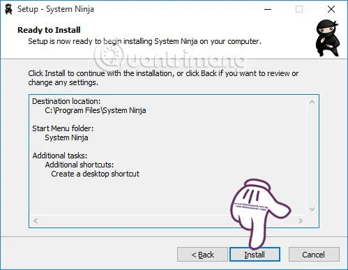 Bersihkan dan optimumkan Windows dengan System Ninja