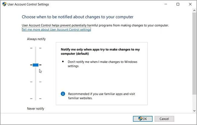 Windows'ta UAC Devre Dışı Bırakıldığında Bu Uygulama Etkinleştirilemiyor hatası nasıl düzeltilir