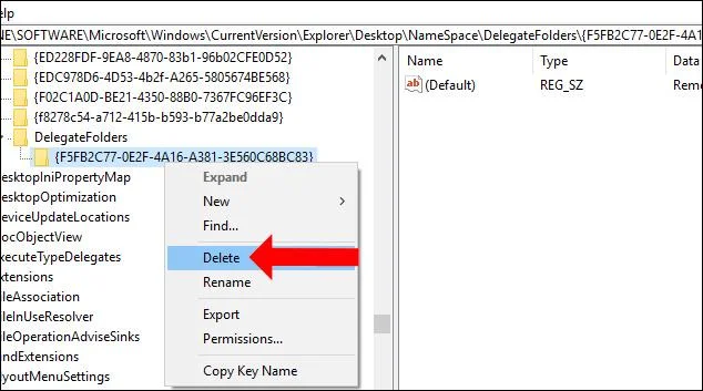 Hoe Windows Explorer te repareren waarbij de schijf tweemaal wordt weergegeven