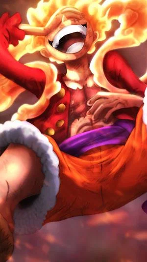 Luffy Gear 5 duvar kağıdı, Luffy Tanrısı Nika duvar kağıdı