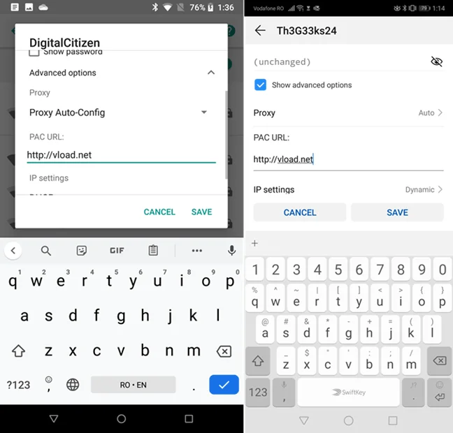Bagaimana untuk menyediakan pelayan proksi untuk Wifi pada Android